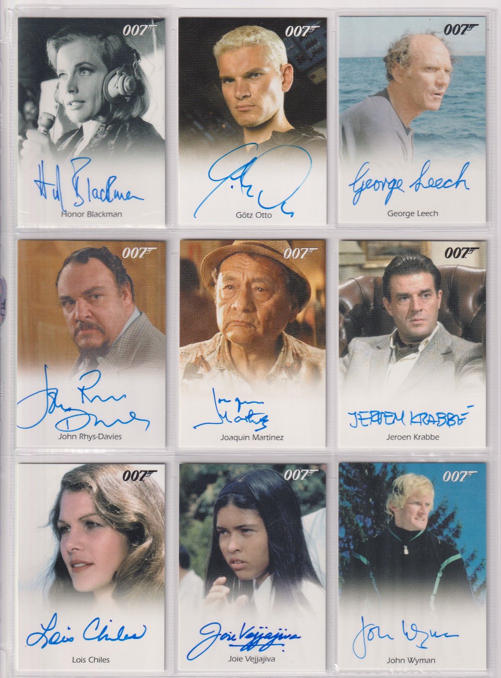 James Bond, 50th Anniversary Trading Cards Gold Cards (set of 198), Skyfall silhouette (4), Gold - Image 27 of 37