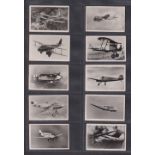 Cigarette cards, South America, Chilena (Napoleon), 'Aviones Modernos' (Modern Aeroplanes) (32/