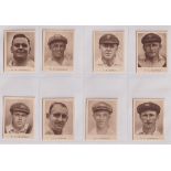 Cigarette cards, Australia, Dudgeon & Arnel, Cricket, 1934 Australian Test Team, 'M' size (set, 16