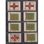 Tobacco Silks, Regimental Colours & Badges of the Indian Army (no vertical pillars) 'M' size (set,