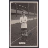 Postcard / autograph, Football, Tottenham Hotspur, James Banks, early 1900's, signed photographic