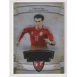 Trade card, Futera, Unique Superstars Collection, Gareth Bale, Wales, a limited edition football
