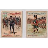 Ephemera, Huntley and Palmers cards approx 75 cards to include a set of 'Soldiers of Various