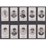 Cigarette cards, Taddy, County Cricketers, Middlesex, (set, 15 cards) (mostly gd/vg)