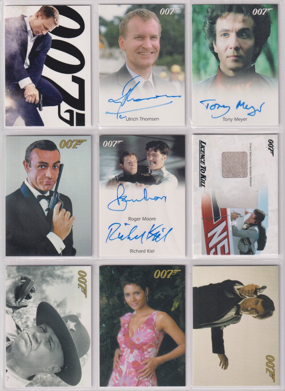 James Bond, 50th Anniversary Trading Cards Gold Cards (set of 198), Skyfall silhouette (4), Gold - Image 33 of 37