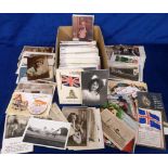 Postcards, approx 400 cards, mainly printed and artist drawn to include comic, children, social