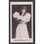 Cigarette card, Hudden's, Beauties 'HUMPS' (Orange back), type card, ref H222, picture no 7 (vg) (