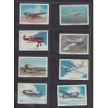 Cigarette cards, USA, Brown & Williamson, Modern American Airplanes, Series A, 'M' size (49/50,