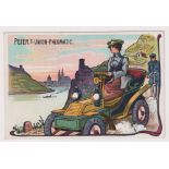 Postcard, Advertising, Motoring, Peter’s Union-Pneumatic Tyres, UB (vg)