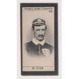 Cigarette card, J. Bell, Footballers, type card, no 6, M. Ryan (vg) (1)