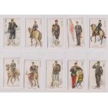 Cigarette cards, Japan, Kimura, Japanese Military Types, 15 different, 1st Class Artillery