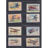 Cigarette cards, UTC South Africa, 2 sets, both 'M' size, British Aeroplanes (50 cards) & Ships of