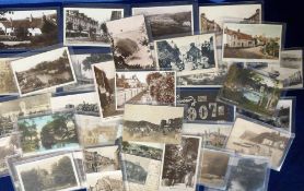 Postcards, Devon, a selection of approx. 36 cards, with RPs of Palace Ave Paignton, Venton,