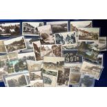 Postcards, Devon, a selection of approx. 36 cards, with RPs of Palace Ave Paignton, Venton,