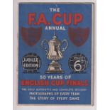 Football booklet, 'The FA Cup Annual Jubilee Edition, 1885-1935, 50 Years of English Cup Finals',