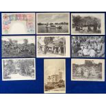 Postcards, Zanzibar, inc. RP, Stamp Card, Ferry Creek, Ethnic, Mnozi etc. (vg) (9)