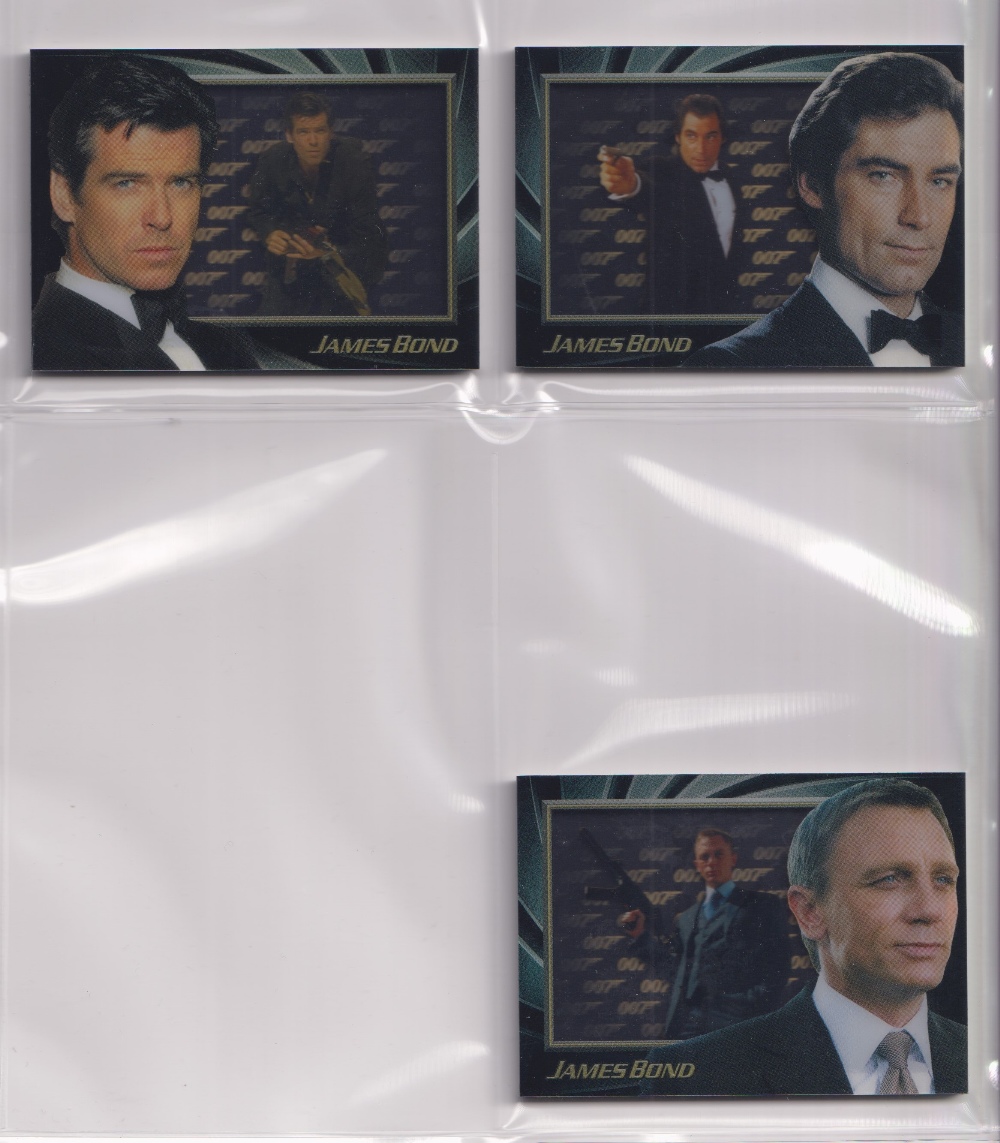 James Bond, 50th Anniversary Trading Cards Gold Cards (set of 198), Skyfall silhouette (4), Gold - Image 17 of 37