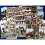 Postcards, Military, a regimental collection of approx. 80 cards, with 56 published by A & G