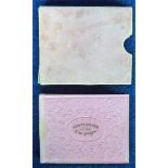 Antiquarian Book, miniature 19thC book in pretty pink boards and pink cover Les Plaisirs De La