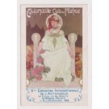 Postcard, Advertising, Motoring International Exposition 1903, UB, pu 12/12/1903 slight acm, (gd)