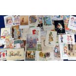 Postcards, Children's Artists, approx. 120 cards to include Attwell, Tarrant, Cloke, White,