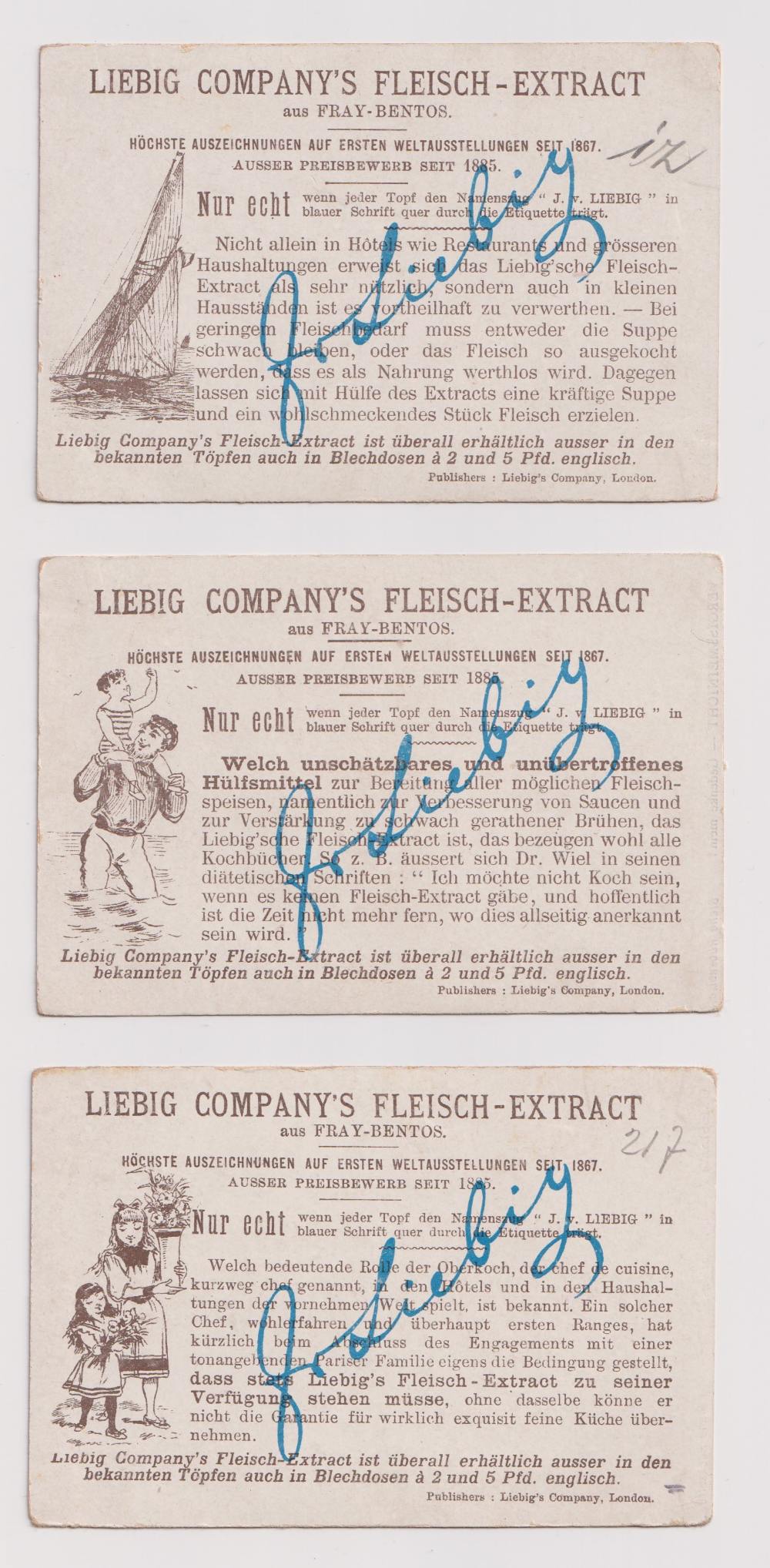 Trade cards, Liebig, 4 German language sets, Christopher Columbus II, Ref S339, Gnomes, Ref S345, - Image 14 of 16