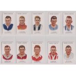 Cigarette cards, Football, two sets, Carreras Footballers (Small titles) (75 cards) & Wills