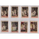Cigarette cards, South America, Unidos, Argentina, Scenes with Girls, 22 different cards, '