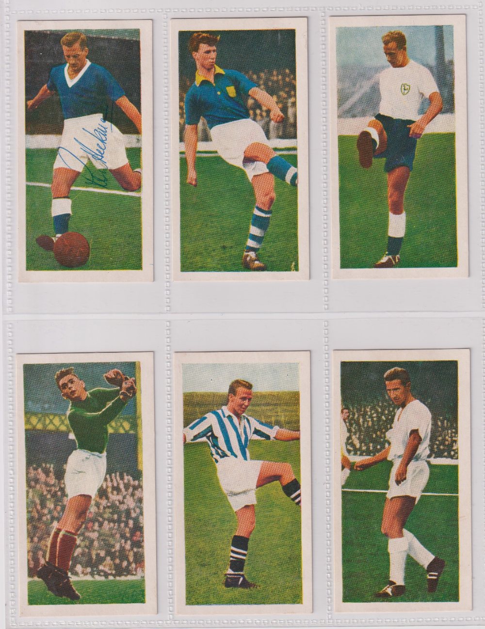 Trade cards, Chix, Footballers No 3 Series A (set, 48 cards) (some with slight marks, one signed, - Image 5 of 16