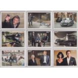 James Bond, 2015 Edition Trading Cards folder containing 157 cards to include 90 Quantum Of Solace
