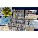 Cigarette cards, a large quantity of cards, mostly Player's & Wills issues, also Ogden's,