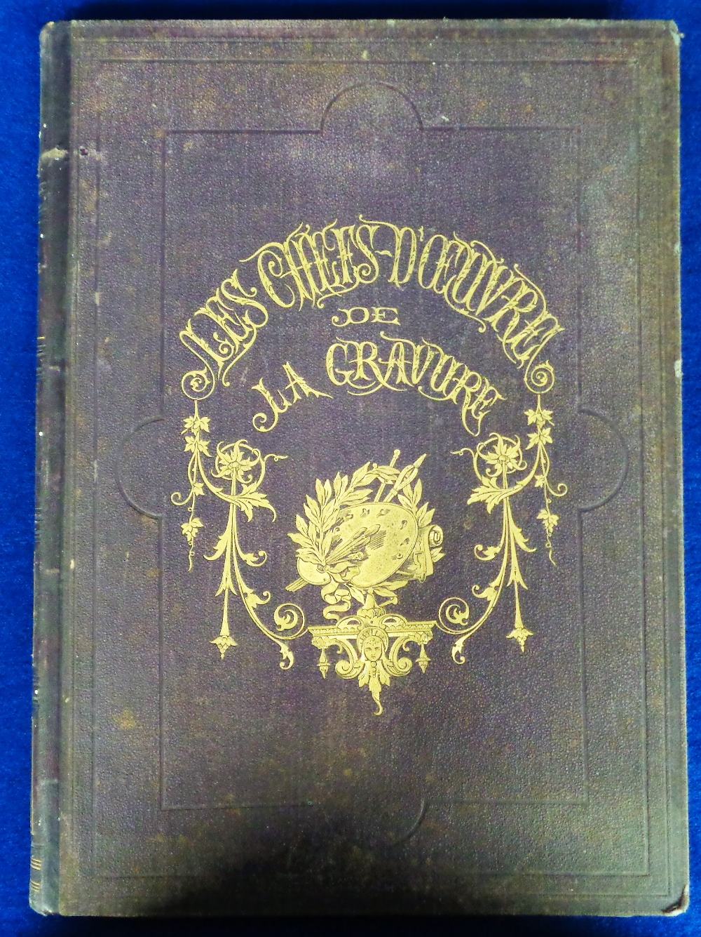 Antiquarian Book, 1863 Les Chefs-D'Oeuvre de La Gravure Paris Imprimerie Vallee, 15, Rue Breda, hard - Image 4 of 4