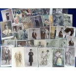 Postcards, Cross Dressing and Gay, 30+ cards featuring Vesta Tilley, Gertie Millar, Valli Valli,