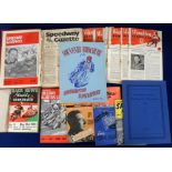 Speedway, a collection of various booklets, magazi