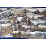 Postcards, Buckinghamshire, 45 cards, RPs and printed, a selection of topographical cards centered