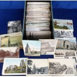 Postcards, Topographical, a collection of 390+ cards, UK and foreign to include country houses,