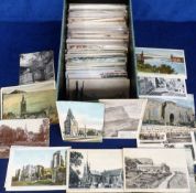Postcards, Topographical, a collection of 390+ cards, UK and foreign to include country houses,