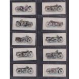 Cigarette cards, Wills (NZ), Motor Cycles (set, 50 cards) (gd)