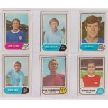 Trade cards, A&BC Gum, Footballers (Football Facts, 65-117) (set, 54 cards with unmarked