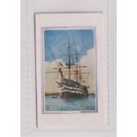 Cigarette card, H. Chapman & Co, Army Pictures, Cartoons etc, type card, H.M.S. Victory (vg) (1)