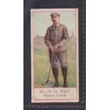 Cigarette card, Cope's, Cope's Golfers, type card no 20 F G Tait (sl foxing, gd) (1)