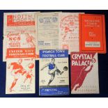 Football programmes, Reading away's 50/51, 7 progr
