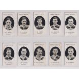 Cigarette cards, Taddy, Prominent Footballers (No Footnote), Richmond (set, 15 cards) (mostly gd/vg)