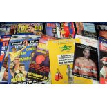 Boxing Programmes, from the collection of professi