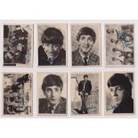 Trade cards, A&BC Gum, Beatles (b/w) 'X' size (set, 60 cards) (most with sl age toning & some marks,