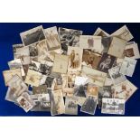 Photographs, approx. 120 mainly Victorian to 1950s images to include weddings, military, ice