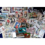 Postcards, Rabbits, Squirrels and Mice, 115+ cards to include RPs, printed and artist drawn.