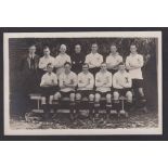 Football postcard, Tottenham Hotspur FC, 1922-23 p