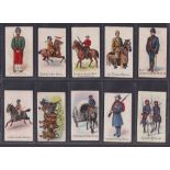 Cigarette cards, Hill's, Colonial Troops, 17 different cards 'Leading Lines' back (6), 'Perfection