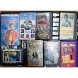 Film, Videos 40+ original videos (ex-rental stock) to include 5 Pre-cert (Psycho, Brighton Rock,